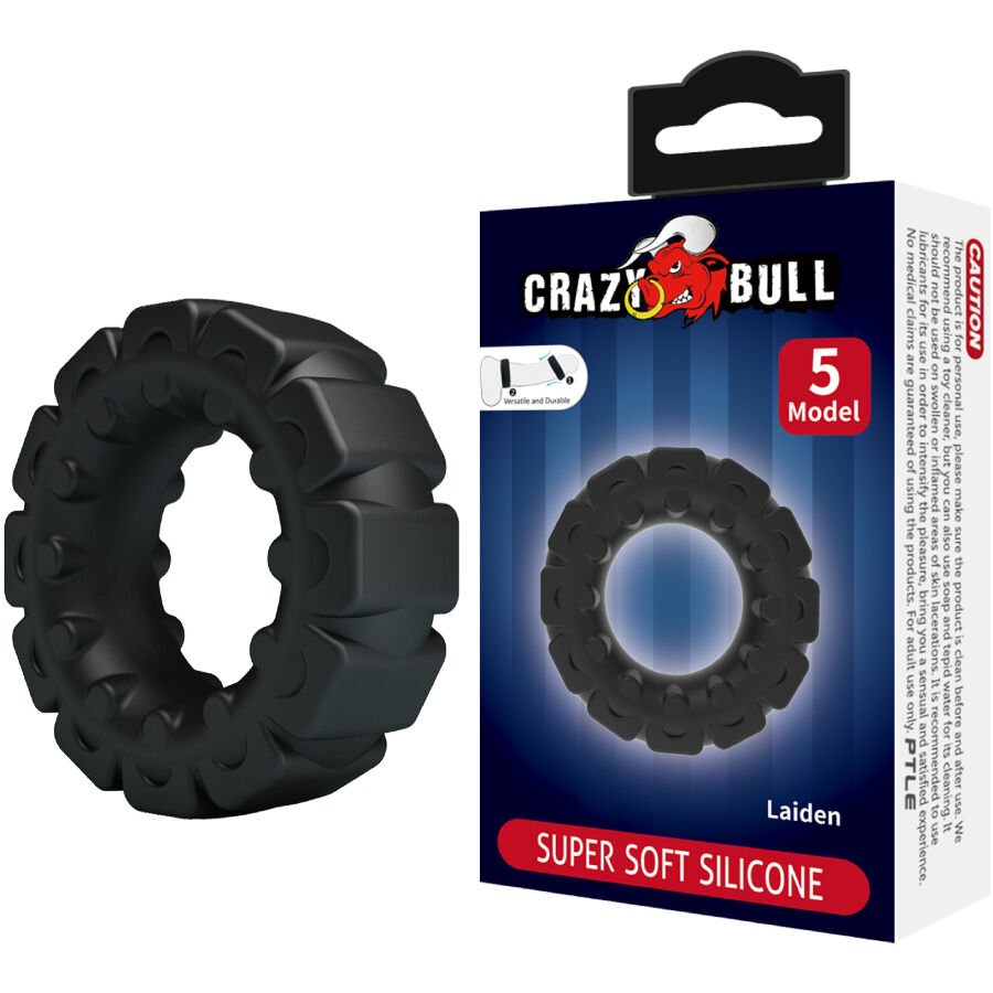 Ilhaerotica - CRAZY BULL - ANEL DE SILICONE LAIDEN MODELO 5