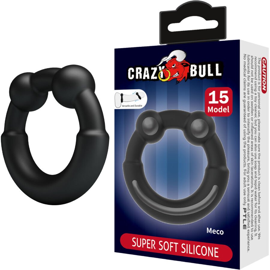 Ilhaerotica - CRAZY BULL - ANEL DE SILICONE MECO MODELO 15