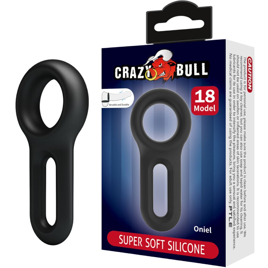 Ilhaerotica - CRAZY BULL - ANEL DE SILICONE ONIEL MODELO 18