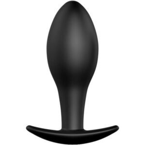 PRETTY LOVE – PLUG ANAL NCORA DE SILICONE 8.5 CM PRETO