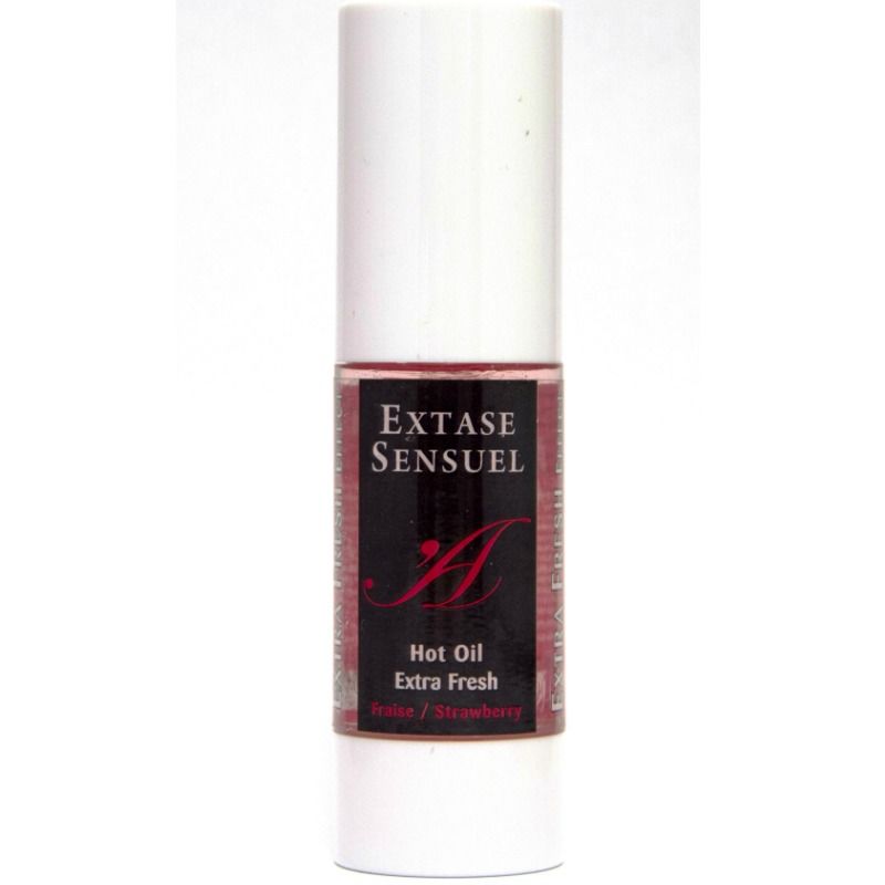 EXTASE SENSUAL - ÓLEO DE MASSAGEM COM EFEITO MORANGO EXTRA FRESCO 30 ML - Image 2