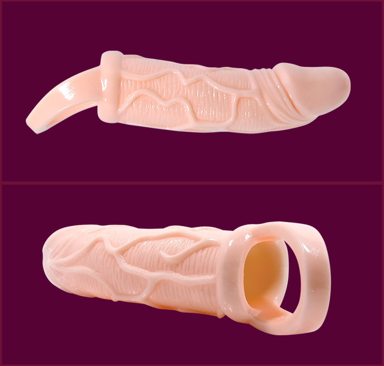 BAILE - BAINHA EXTENSORA DE PÊNIS COM VIBRAO E ALA PARA TESTÍCULOS 13.5 CM - Image 3