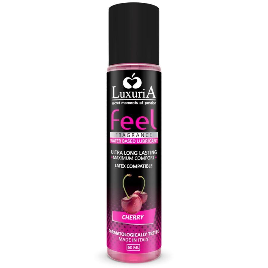 Ilhaerotica - INTIMATELINE - LUXURIA FEEL LUBRIFICANTE BASE DE GUA DE CEREJA 60 ML