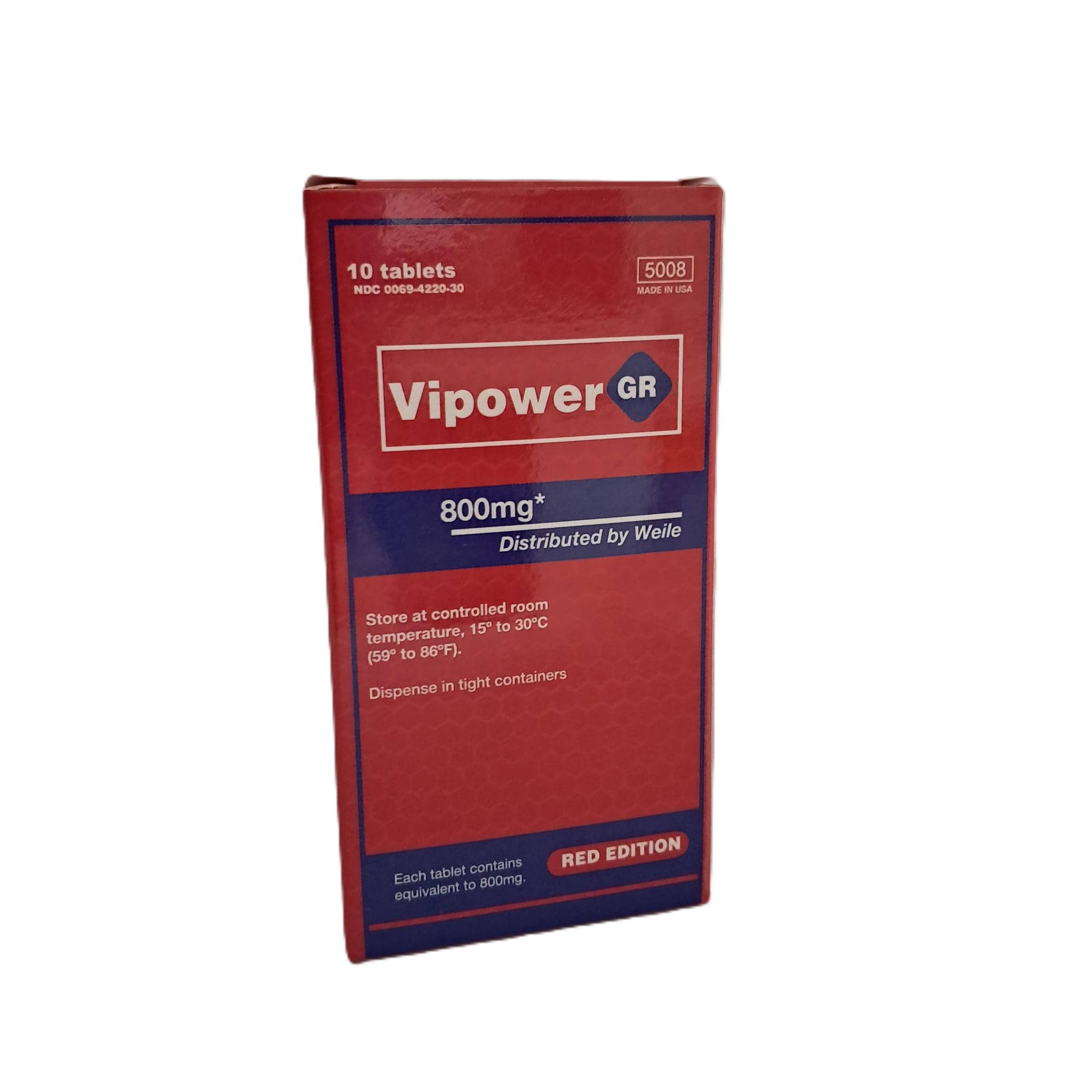 VIPOWER GR Red edition Box - Potenciador Sexual de Alta Qualidade - Image 5