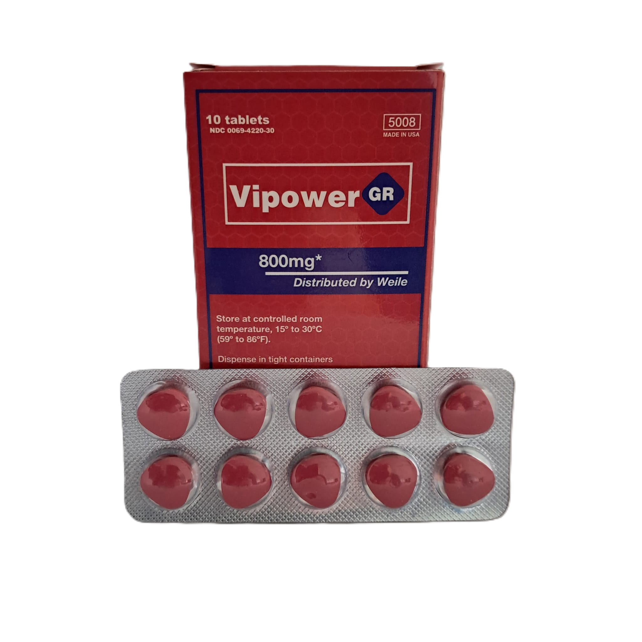 VIPOWER GR Red edition Box - Potenciador Sexual de Alta Qualidade - Image 2