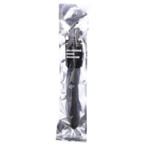 ALL BLACK – DUCHE ANAL DOBRVEL SILICONE 27 CM