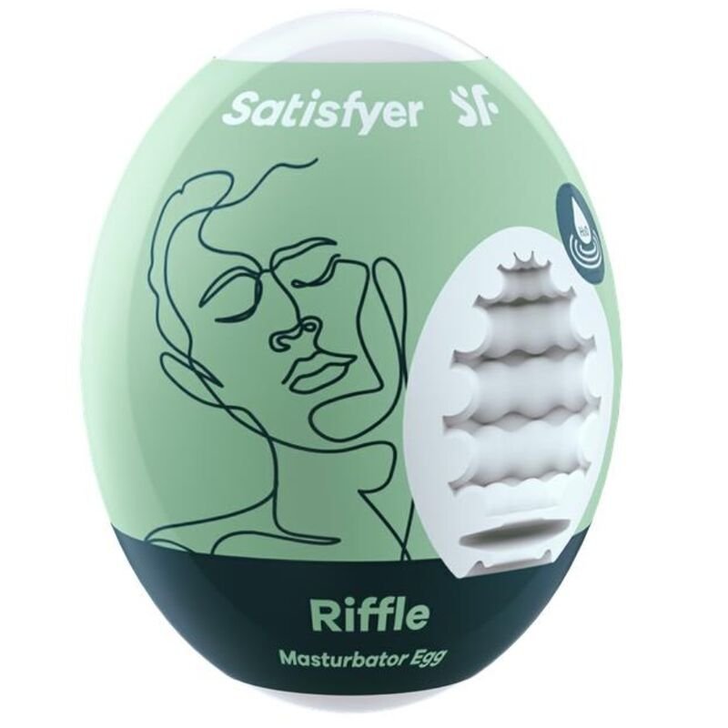 Ilhaerotica - SATISFYER - OVO MASTURBADOR RIFFLE