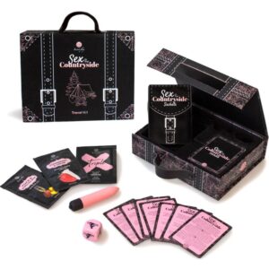 SECRETPLAY – KIT DE VIAGEM SEXO NO CAMPO (ES/EN/DE/FR/NL/PT)