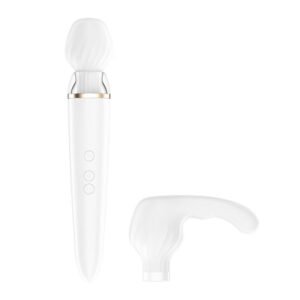 SATISFYER – APLICATIVO DOUBLE WANDER BRANCO