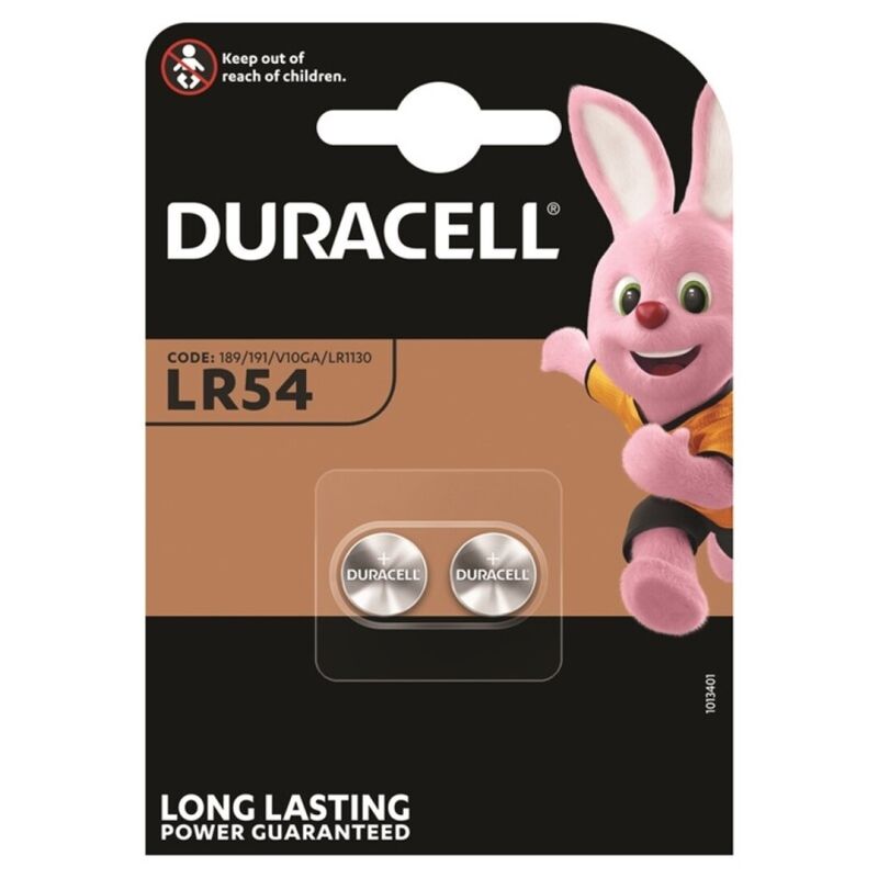 Ilhaerotica - DURACELL - BATERIA BOTO ALCALINA LR54 LR1130 AG10 1