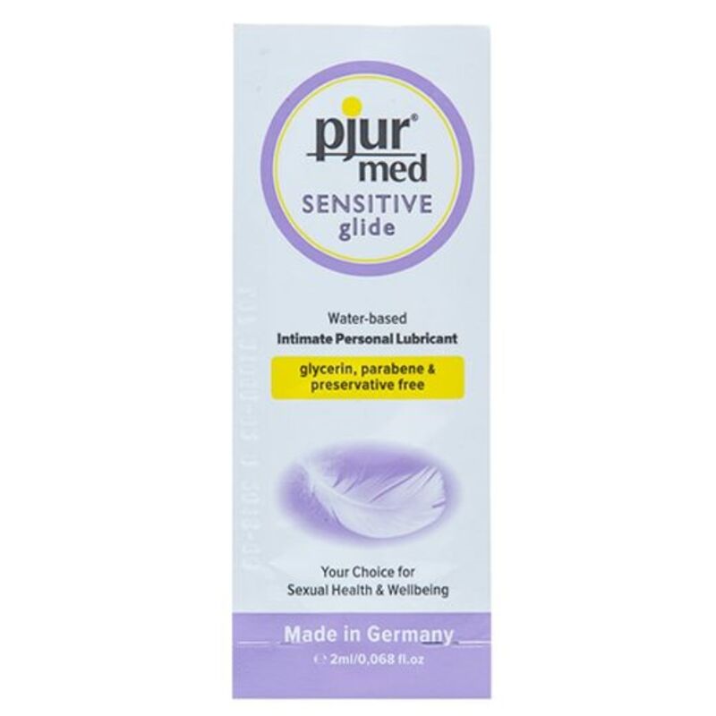 Ilhaerotica - PJUR - MED SENSITIVE GLIDE LUBRIFICANTE BASE DE GUA 2 ML
