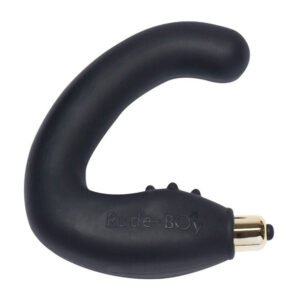 ROCKS-OFF – RUDE-BOY MASCULINO G-SPOT MASSAGER 7 V PRETO