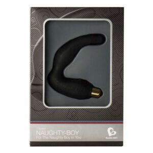 ROCKS-OFF – NAUGHTY-BOY MASCULINO G-SPOT MASSAGER 7 V PRETO