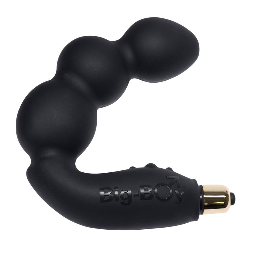 Ilhaerotica - ROCKS-OFF - ESTIMULADOR BIG-BOY 7V MASCULINO G-SPOT PRETO