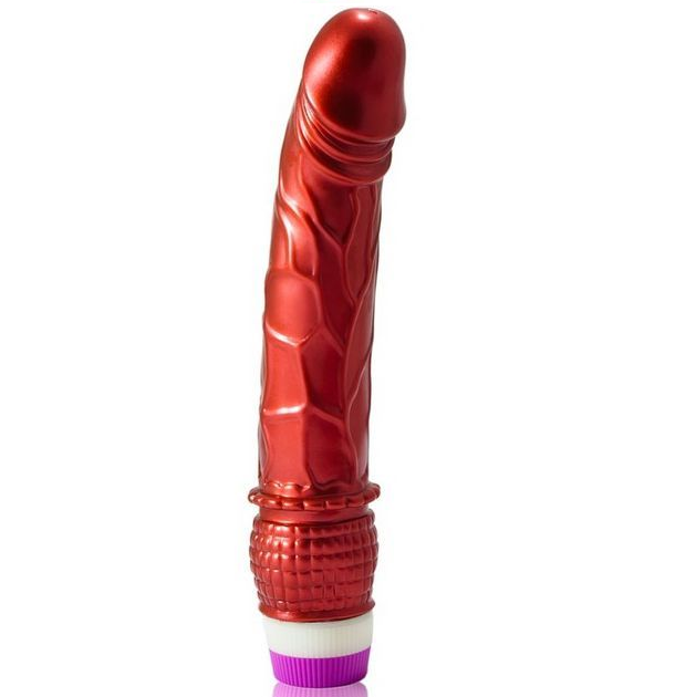 Ilhaerotica - BAILE - VIBRADOR VERMELHO REALISTA 23 CM