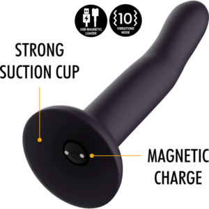 MYTHOLOGY – DUMAN MYSTIC DILDO M – VIBRADOR COMPATÍVEL COM A TECNOLOGIA WATCHME WIRELESS