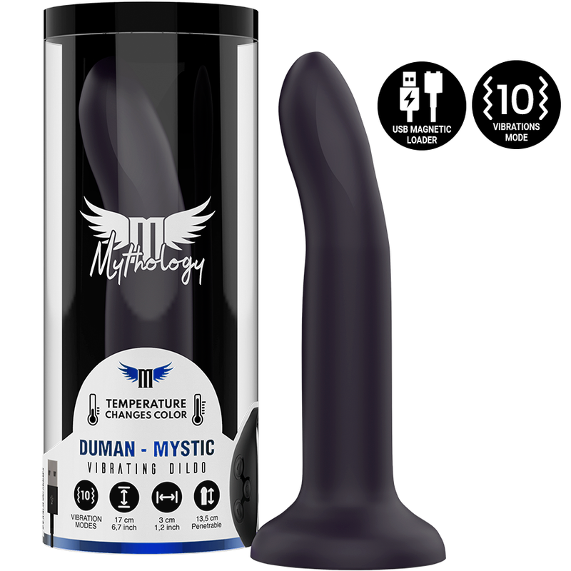Ilhaerotica - MYTHOLOGY - DUMAN MYSTIC DILDO M - VIBRADOR COMPATÍVEL COM A TECNOLOGIA WATCHME WIRELESS