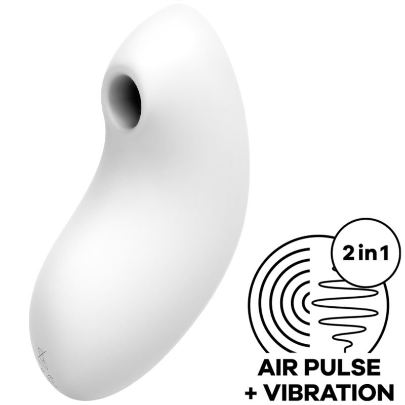 Ilhaerotica - SATISFYER - ESTIMULADOR E VIBRADOR DE PULSO DE AR VULVA LOVER 2 BRANCO