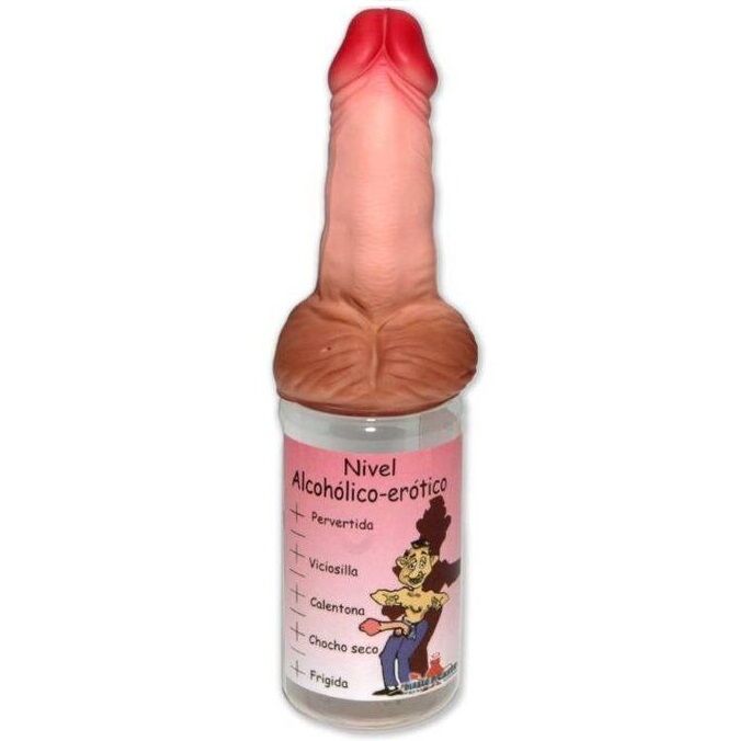 Ilhaerotica - DIABLO PICANTE - GARRAFA DE PÊNIS ALCOÓLICO NÍVEL DE CARNE 360 ML