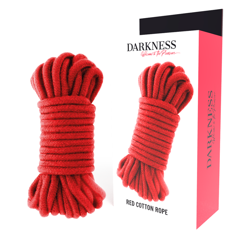 Ilhaerotica - DARKNESS - CORDA JAPONESA 5 M VERMELHO