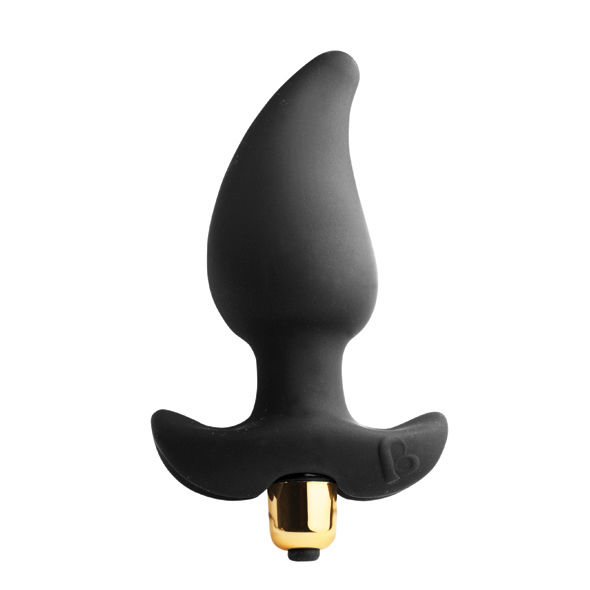 Ilhaerotica - ROCKS-OFF - ESTIMULADOR BUTT QUIVER P-POINT 7 VELOCIDADES PRETO