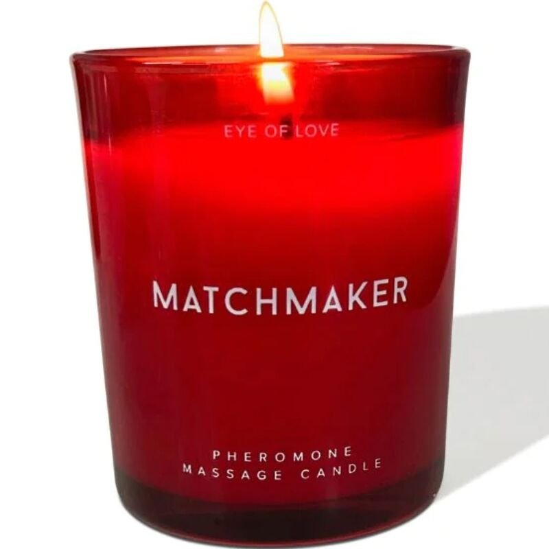 Ilhaerotica - EYE OF LOVE - VELA DE MASSAGEM DIAMANTE VERMELHO MATCHMAKER ATTRACT HIM 150 ML