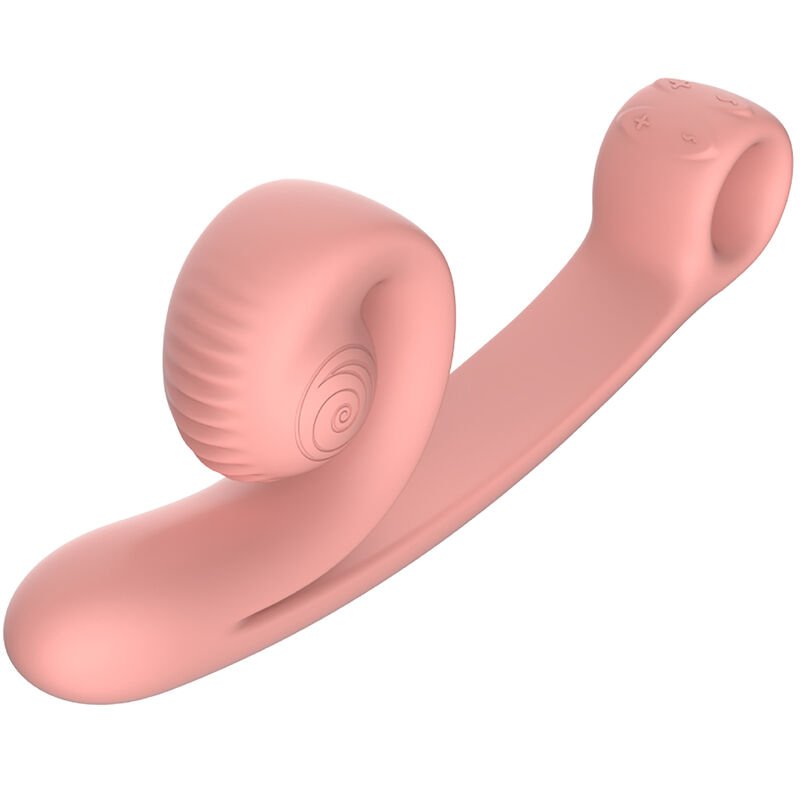 Ilhaerotica - SNAIL VIBE - VIBRADOR CURVE LARANJA