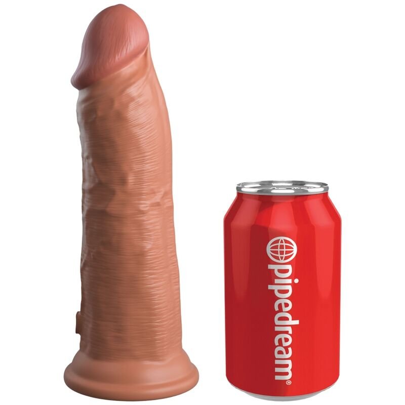 Ilhaerotica - KING COCK - ELITE DILDO DE SILICONE REALISTA 20.3 CM CARAMELO