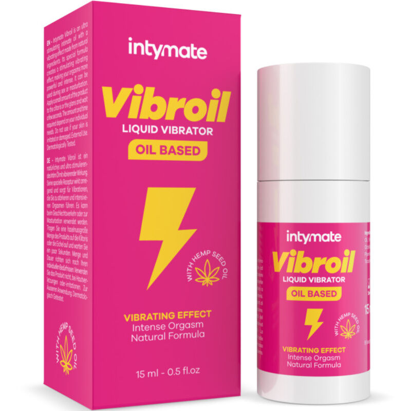 Ilhaerotica - INTIMATELINE INTYMATE - ÓLEO ÍNTIMO VIBROIL PARA SEU EFEITO VIBRANTE 15 ML
