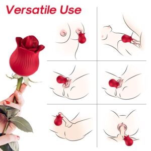 ARMONY – VIBRADOR E ESTIMULADOR ROSA VERMELHO