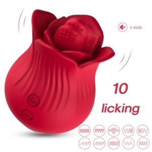 ARMONY – VIBRADOR E ESTIMULADOR ROSA VERMELHO