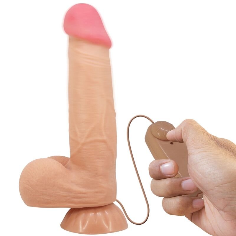 Ilhaerotica - PRETTY LOVE - SÉRIE SLIDING SKIN DILDO REALÍSTICO COM VENTOSA DESLIZANTE PELE CONTROLO REMOTO CARNE 21