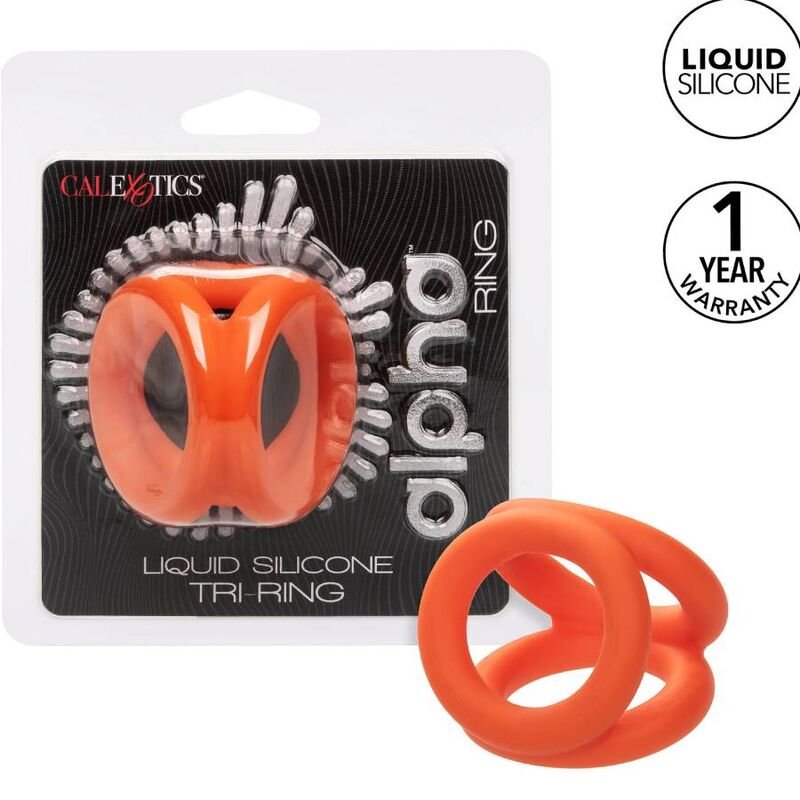 Ilhaerotica - CALEXOTICS - ALPHA LARANJA TRI-RING