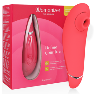 WOMANIZER – PREMIUM 2 ESTIMULADOR CLITORIAL RASPBERRY