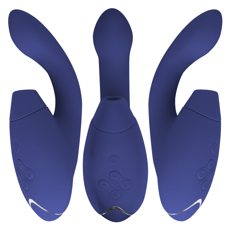 WOMANIZER - DUO 2 ESTIMULADOR AZUL - Image 2