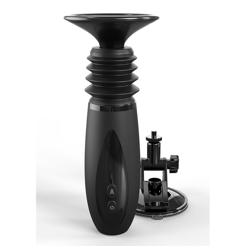Ilhaerotica - FETISH FANTASY SERIES - BODY DOCK THRUSTER DILDO CLAMP COM 7 MODOS DE EMPURRAR PRETO