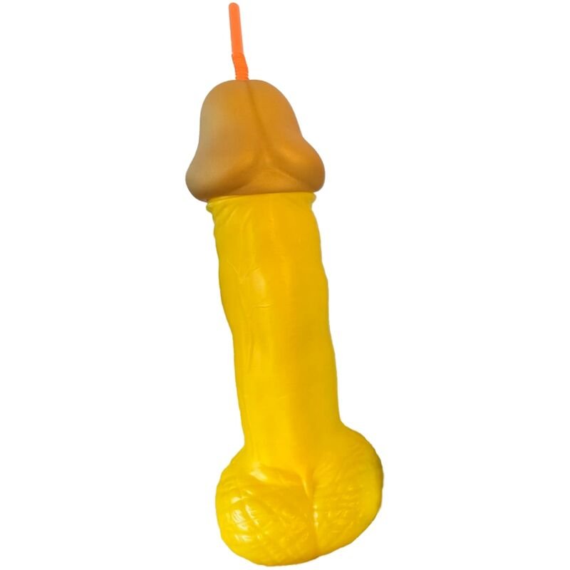 Ilhaerotica - DIABLO PICANTE - COPO PLSTICO AMARELO PARA PÊNIS