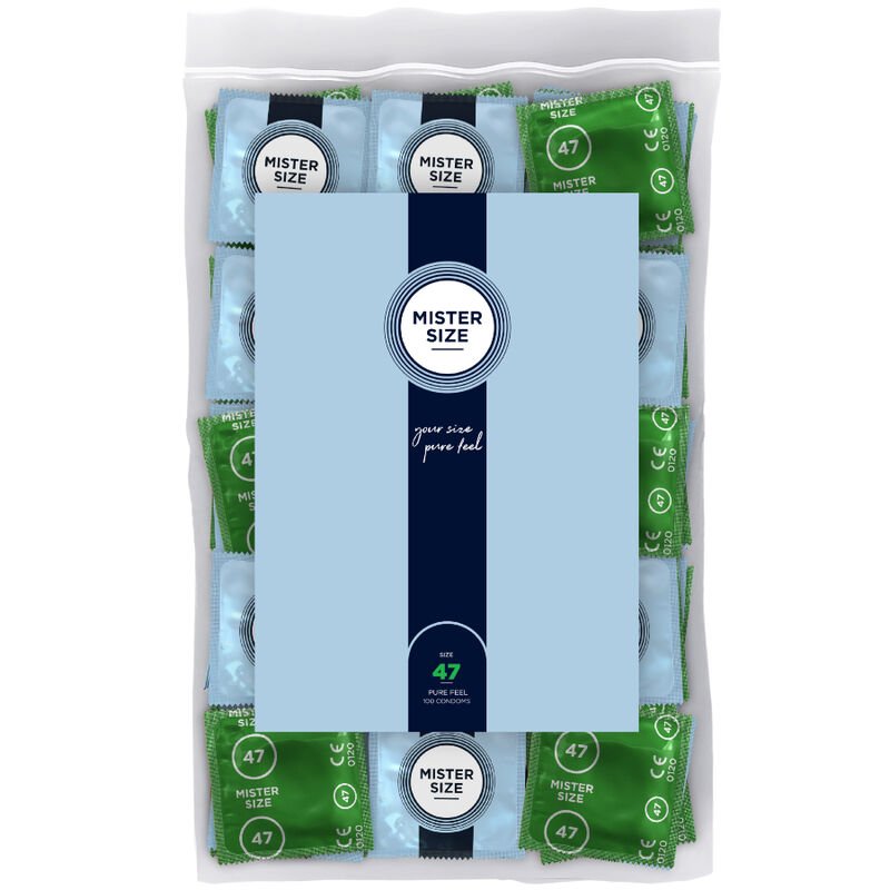 Ilhaerotica - MISTER SIZE - PRESERVATIVO TAMANHO XS 47 MM (100 UNIDADES)