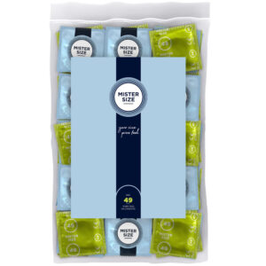 MISTER SIZE – PRESERVATIVO TAMANHO S 49 MM (100 UNIDADES)