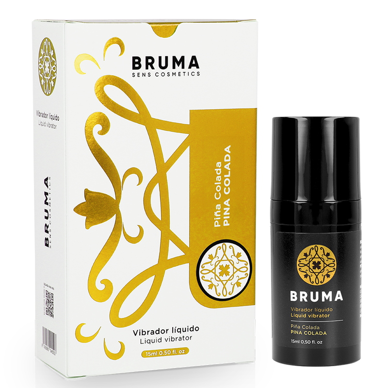 Ilhaerotica - BRUMA - VIBRADOR LÍQUIDO ULTRA DESLIZANTE PINA COLADA 15 ML