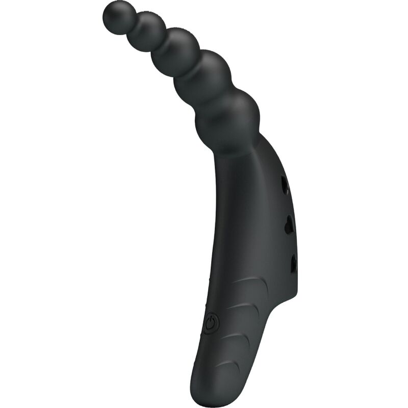 PRETTY LOVE - VIBRADOR DE DEDO JORDIN 10 VIBRAÇÕES PRETO - Image 2