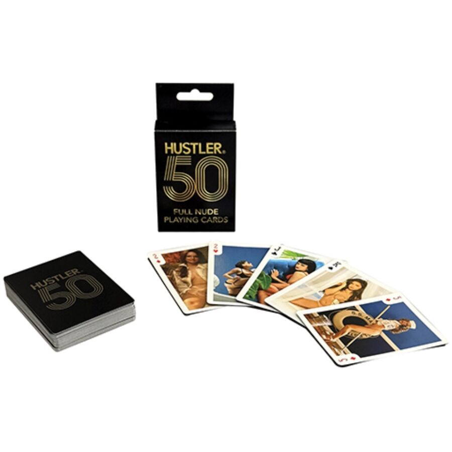 Ilhaerotica - KHEPER GAMES - HUSTLER 50 CARTAS DE JOGO TOTALMENTE NUA