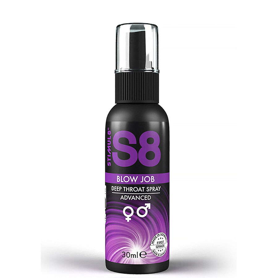 Ilhaerotica - STIMUL8 - S8 SPRAY PARA BOQUETE GARGANTA PROFUNDA 30 ML