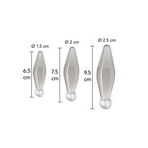 TOYJOY – ANAL PLAY FINGER RIMMER 3 PEÇAS TRANSPARENTE