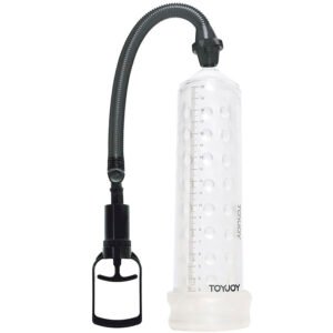 TOYJOY – BOMBA DE MASSAGEM PODEROSA COM MANGA TRANSPARENTE
