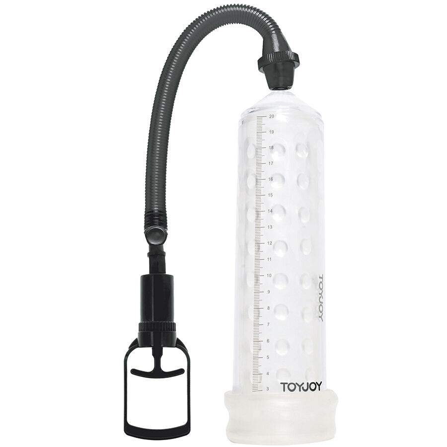 Ilhaerotica - TOYJOY - BOMBA DE MASSAGEM PODEROSA COM MANGA TRANSPARENTE