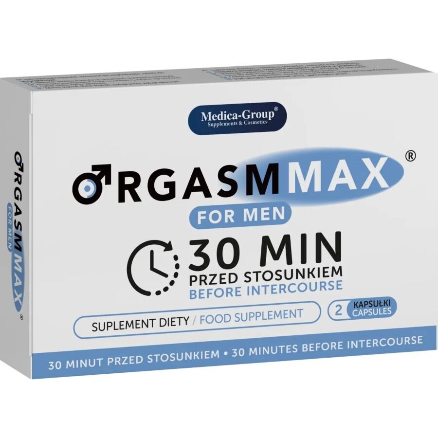 Ilhaerotica - MEDICA GROUP - ORGASM MAX PARA HOMENS - 2 CÁPSULAS