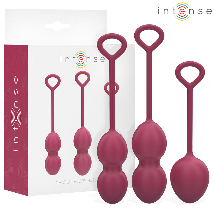 Ilhaerotica - INTENSE - KIT CHARLI KEGEL BALL BURGUNDY