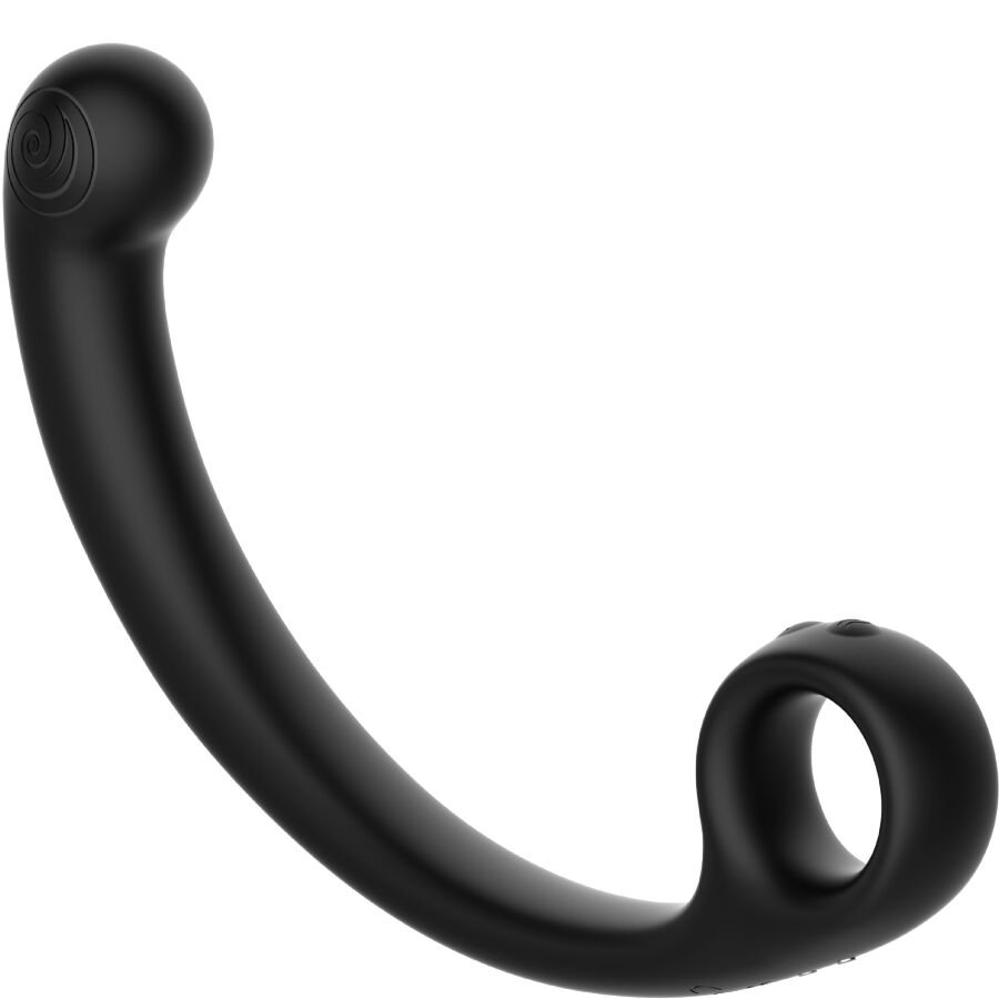 Ilhaerotica - SNAIL VIBE - AXI VIBRADOR DE MASSAGEM PRETO