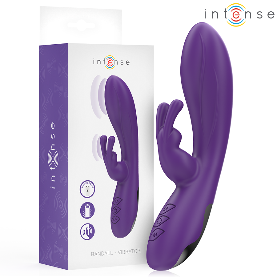 Ilhaerotica - INTENSE - RANDALL RABBIT VIBRADOR 10 VIBRAÇÕES ROXO